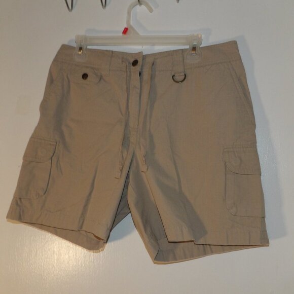 Jones New York Pants - Jones New York Sport Khaki Cargo Shorts Sz 12